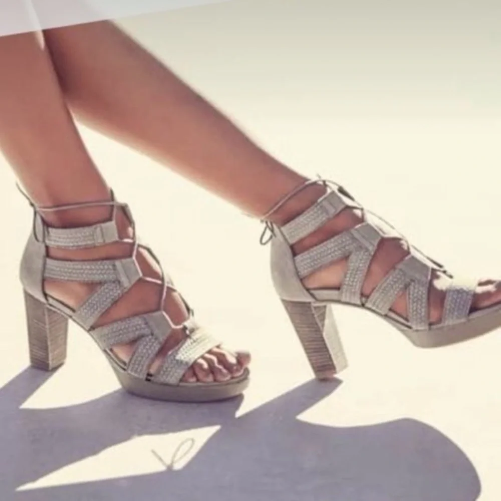 Paul green Hana lace up platform sandal